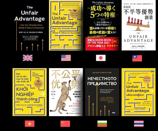 International editions of The Unfair Advantage
